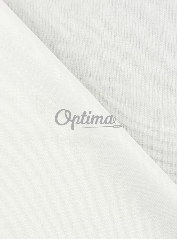 Дублерин пальтово-костюмный биэластичный R60 вес 57 гр./м. ширина 150 см. (рулон 100м.) белый  
