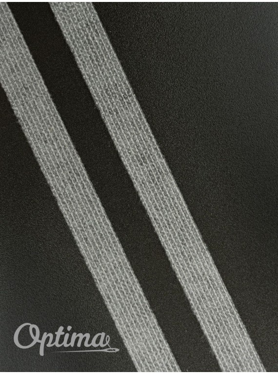Нитепрошивная лента по долевой ширина 10 мм (рулон 100м) белая 